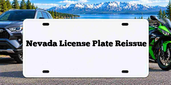 Nevada License Plate Reissue